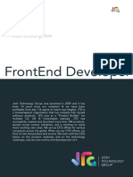 Front End Developer (Fresher-Batch 2025) - JD