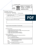 Inc-22 (Regtd Office Clause)