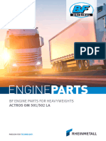 Mercedes Benz Actros Om 501 - 502 La Engine Parts Manual