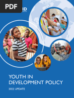 USAID Youth in Development Policy 2022 Update 508 - 2