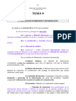 Tema 09 - Derechos de Los Arts. 20 A 23 y 27 A 29