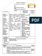 Sesión de Aprendizajerepresenta Fracciones de Cantidad 2023 Paraz Desarrollar