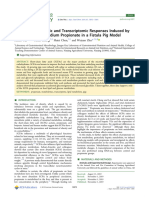 Hepatic Metabolomic and Transcriptomic Responses Induced by Cecal Infusion of Sodium Propionate in A Fistula Pig Model