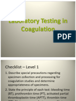 Laboratory Testing in Coagulation Compatibility Mode