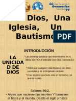 La Unicidad de Dios