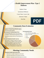 Population Health Improvement Plan - Type 2 Diabetes