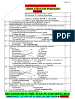 CH 2 Forms of Business Organisation MCQs by Sibi Sir