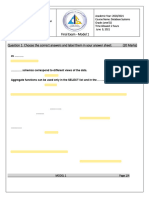 Final Exam DB1 2021 Model 1 Solved