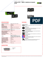 Geforce RTX 4060 Ti Ventus 2x Black 8g Oc