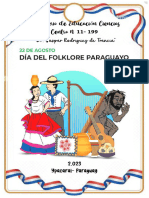 Proyecto de Folklore - Agosto Paraguayo - Mag. Viviana Cuevas - Share