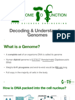 BIO 411 - Decoding Understanding Genomes Lecture