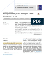 Multimodal Management of Patellar Tendinopathy in Basketball