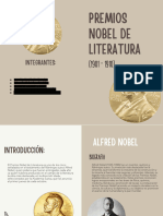 Premios Nobel de Literatura (1901 - 1910)