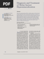 Diagnosis and Treatment of Molar Incisor Hypomineralization-Compressed