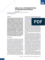 Anna L. Mallam and Sophie E. Jackson - The Dimerization of An Alpha/beta-Knotted Protein Is Essential For Structure and Function