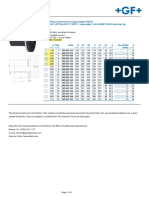 Datasheet AUSGEF Maxi Stub Full Face Flange Adaptor PE100