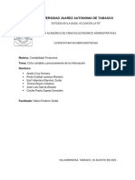 Correccion Ciclo Contable y Procesamiento de La Información