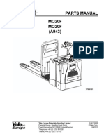 MO20F MO20F (A943) Parts Manual: Yale Europe Materials Handling Limited