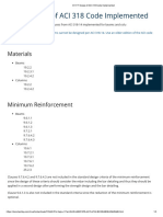 D1.F.7 Scope of ACI 318 Code Implemented