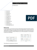 MODULE 4 - Editing Tools in AutoCAD