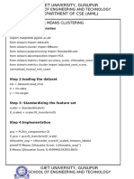 AML Clustering