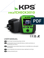 User Manual Kps Fastcheck3010