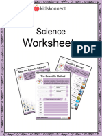 Science Worksheets Sample