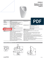 Urinal Specification