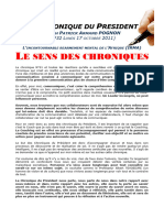 Le Sens Des Chroniques