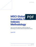 MSCI Global Investable Market Indexes Methodology 20230810