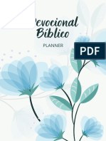 Planejador Devocional Bíblico Floral Ilustrado Azul - 20240112 - 222113 - 0000