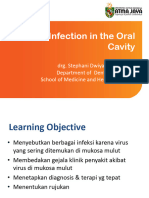 Viral Infection in The Oral Cavity