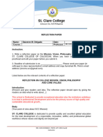 SCC Reflection Paper