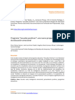 Artículo Científico Escuelas Positivas Jose Luis Arista Tejada