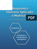 Ebook Da Unidade 3 - Bioquimica Aplicada A Nutrição