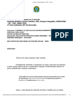 Processo Judicial Eletrônico - TRF3 - 1º Grau