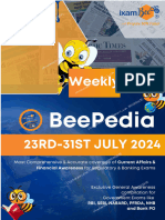 Beepedia Weekly Current Affairs (Beepedia) 23rd - 31st July 2024