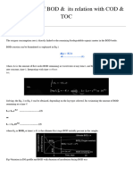 9-Modelling of BOD & Its Relation With COD & TOC