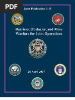 Barriers Obstacles and Mine Warfare For Joint Ops