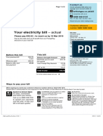 Utility Bill Template 04