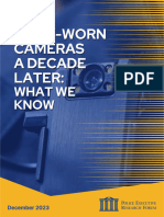 Body-Worn Cameras A Decade Later: What We Know