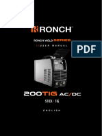 Ronch 200 Tig Ac DC User Manual