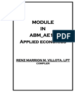 Applied Economics Module 1