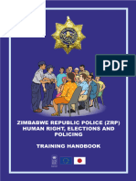 Ec Unpd JTF Zimbabwe ZRP Training Handbook 010818