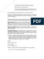 Solução Do Exercício Sobre Motores de Indução