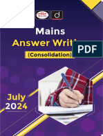 Daily Mains Answer Writing Program Files - English - July