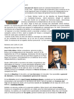 Biografia de Antonio Jose de Sucre