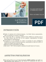 LACTANCIA MATERNA Taller Comunitaria