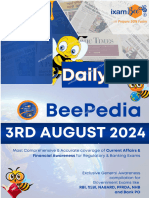 Beepedia Daily Current Affairs (Beepedia) 3rd August 2024