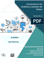 Unidad 1 Matrices